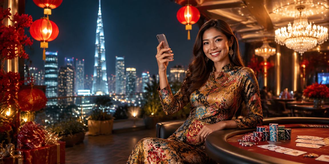 Pemain Kuala Lumpur bergaya batik menikmati pelbagai permainan dalam talian termasuk loteri di hot321